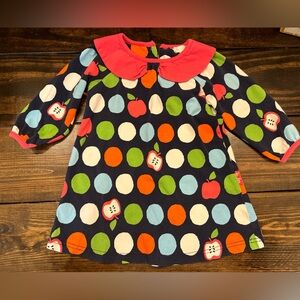 Le Top Girls Dress - Apple - 12 months